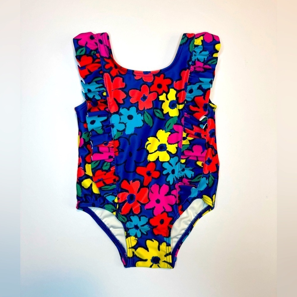NWOT Harper Canyon Baby Girl Floral Swimsuit Size 3M